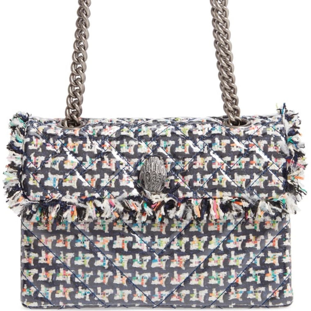 Kurt Geiger London Tweed Kensington Bag never used after I purchased